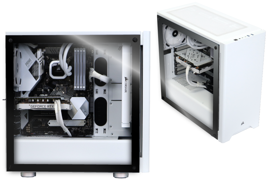 白いゲーミングPC ZEFT Pearl – ゼフト パール – | パソコンショップSEVEN