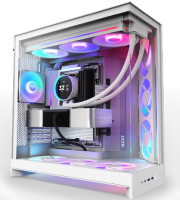 BTOパソコン ケース NZXT H9 FLOW RGB ホワイト