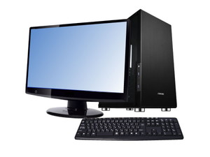 BTOパソコン intel Core i7-7700/モニタ付/Geforce GTX1060/高速SSD 商品イメージ