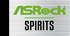 ASRock SPIRITS 付属エンブレム