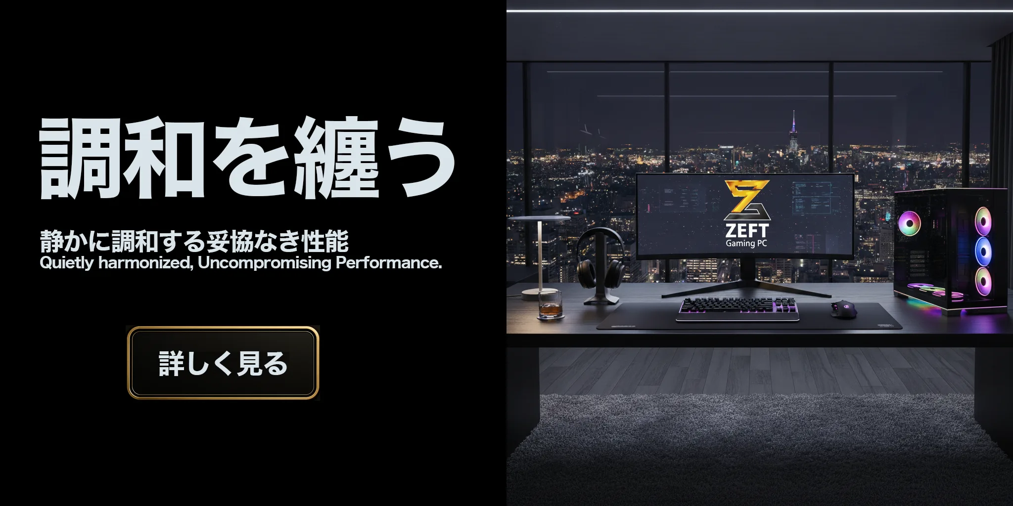 ゲーミングPC ZEFT｜BTOパソコン パソコンショップSEVEN