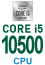 CPU インテル Core i5-10500