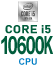 CPU インテル Core i5-10600k