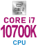 CPU インテル Core i7-10700K