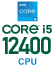 CPU Core i5-12400 無印