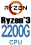 CPU AMD Ryzen 3 2200G