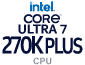 CPU Core Ultra7-270K Plus