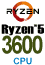 CPU AMD Ryzen 5 3600