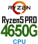 CPU AMD Ryzen 5 Pro 4650G