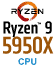 CPU Ryzen 9 5950X