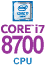 CPU インテル Core i7-8700