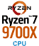 CPU Ryzen 7 9700X