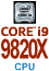 CPU インテル Core i9-9820X
