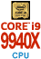 CPU インテル Core i9-9940x