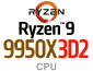 CPU Ryzen 9 9950X3D2 �y3D2�z