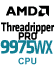 CPU Threadripper PRO 9975WX