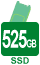 SSD 525GB